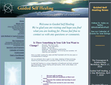Tablet Screenshot of guidedselfhealing.org